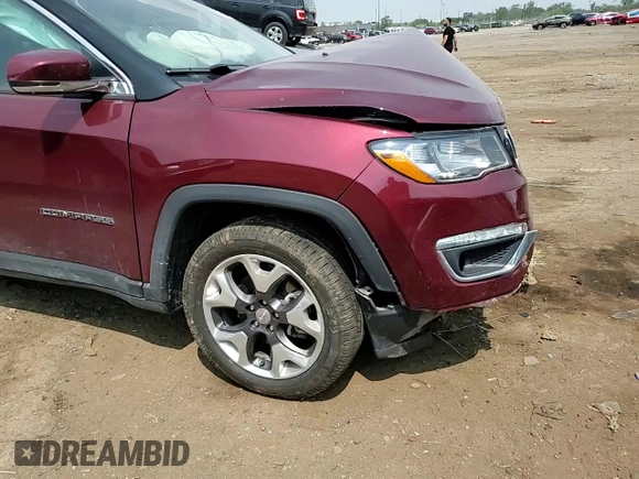 2020 Jeep Compass Limited с VIN 3C4NJDCB8LT255204, выставлен на аукционе Copart как лот 59710135 с пробегом 50 100 миль миль и Списание • Salvage title. История ставок и продаж доступна на DreamBid. Изображение 13.