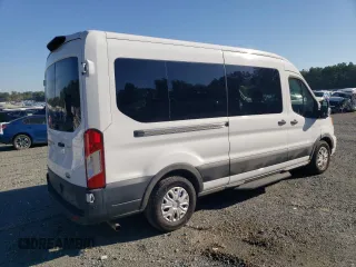 2021 Ford Transit Passenger XL with VIN 1FBAX2C84MKA04547, listed as a Copart auction lot 72682074 with 87,077 mi miles and Salvage Title. Bid and sale history available at DreamBid. Image 3.