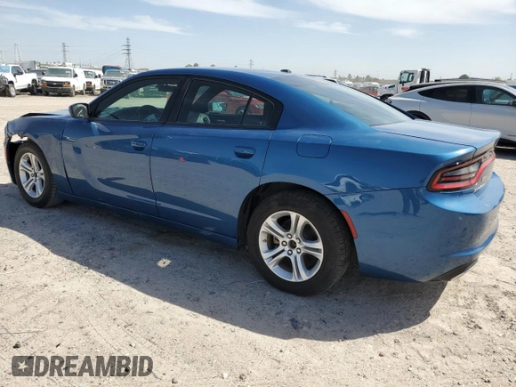 2022 Dodge Charger SXT with VIN 2C3CDXBG1NH255476, listed as a Copart auction lot 49977035 with 45,705 mi miles and Salvage Title. Bid and sale history available at DreamBid. Image 2.