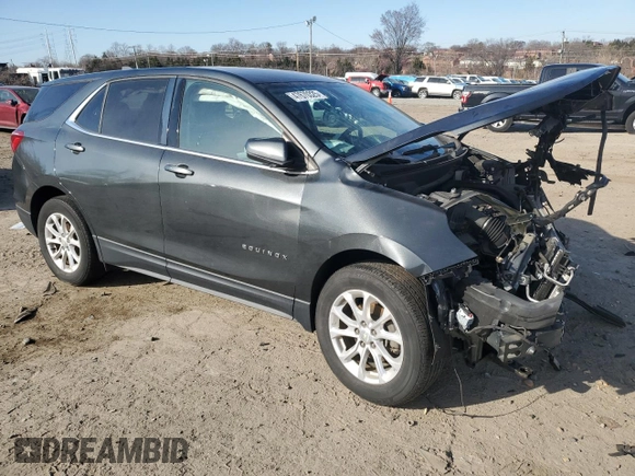 2018 Chevrolet Equinox LT with VIN 3GNAXSEV0JL262130, listed as a Copart auction lot 47670325 with 64,778 mi miles and Salvage Title. Bid and sale history available at carsss.com. Image 4.