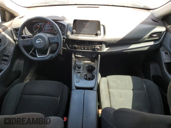 2023 Nissan Rogue S with VIN 5N1BT3AA9PC769884, listed as a Copart auction lot 52877805 with 23,086 mi miles and Salvage title. Bid and sale history available at DreamBid. Image 8.