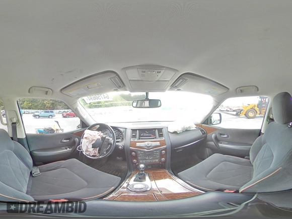 2018 Nissan Armada SV with VIN JN8AY2ND0J9052654, listed as a Copart auction lot 64750694 with 160,102 mi miles and Salvage Title. Bid and sale history available at carsss.com. Image 14.
