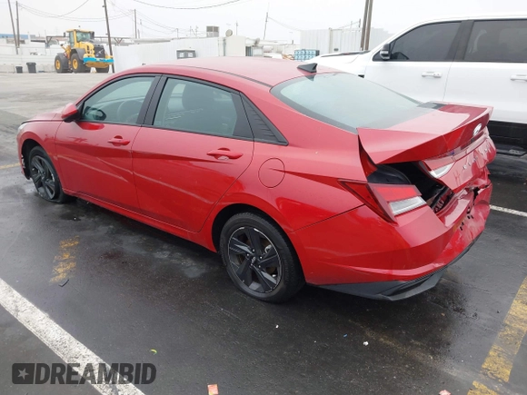 2023 Hyundai Elantra SEL with VIN KMHLM4AG6PU391030, listed as a IAAI auction lot 41015839 with 31,041 mi miles and . Bid and sale history available at DreamBid. Image 3.
