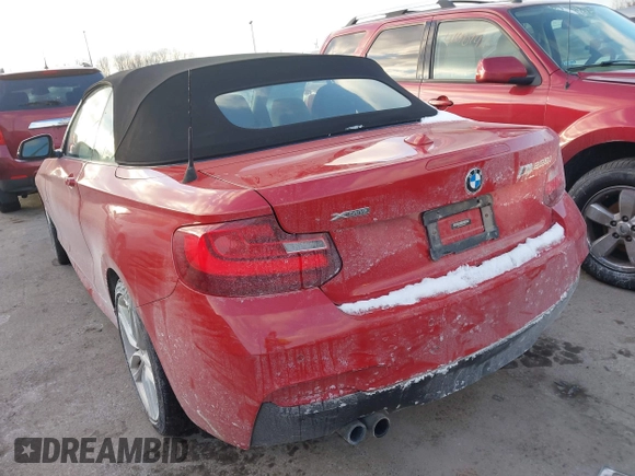 2016 BMW 2 Series 228i xDrive with VIN WBA1L9C56GV324278, listed as a IAAI auction lot 41414710 with 101,785 mi miles. Bid and sale history available at carsss.com. Image 3.
