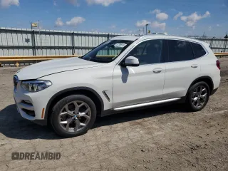 2020 BMW X3 xDrive30i z VIN 5UXTY5C09L9D03391, wystawiony jako Copart lot #52769815 z przebiegiem 72 220 mil mil oraz Szkoda całkowita • Salvage title. Historia ofert i sprzedaży dostępna na DreamBid. Obrazek 1.