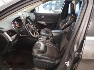 2018 Jeep Cherokee Latitude Plus with VIN 1C4PJMLB5JD535870, listed as a Copart auction lot 44624445 with 116,058 mi miles and Salvage Title. Bid and sale history available at DreamBid. Image 7.