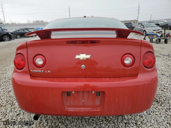 2008 Chevrolet Cobalt LS with VIN 1G1AK18F387127317, listed as a Copart auction lot 48045735 with 87,092 mi miles and Salvage Title. Bid and sale history available at carsss.com. Image 6.