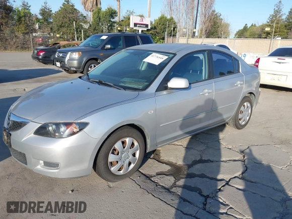 2007 Mazda 3 i Sport with VIN JM1BK12F371721573, listed as a IAAI auction lot 41776548 with 152,317 mi miles and . Bid and sale history available at carsss.com. Image 2.