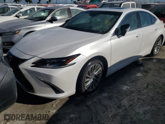 2023 Lexus ES 350 Ultra Luxury with VIN 58AFZ1B17PU148391, listed as a Copart auction lot 74902904 with Not provided miles and Non repairable. Bid and sale history available at DreamBid. Image 1.