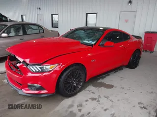 2016 Ford Mustang GT with VIN 1FA6P8CF5G5276410, listed as a IAAI auction lot 41327862 with 92,041 mi miles. Bid and sale history available at carsss.com. Image 17.