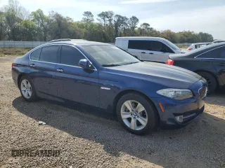2011 BMW 5 Series 528i with VIN WBAFR1C58BC745610, listed as a Copart auction lot 50841195 with 208,088 mi miles and Clean Title. Bid and sale history available at carsss.com. Image 4.