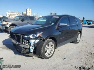 2021 Chevrolet Equinox Premier with VIN 2GNAXNEV7M6130413, listed as a Copart auction lot 86219664 with 96,631 mi miles and Salvage Title. Bid and sale history available at carsss.com. Image 1.