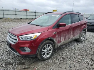 2019 Ford Escape SEL with VIN 1FMCU9HD5KUA05506, listed as a Copart auction lot 47435185 with 201,827 mi miles and Salvage Title. Bid and sale history available at carsss.com. Image 1.