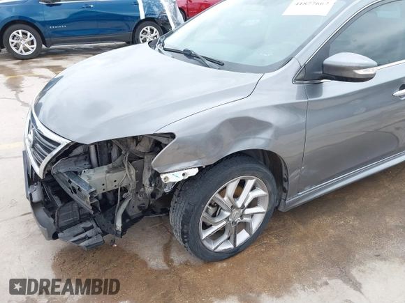 2015 Nissan Sentra SR with VIN 3N1AB7AP0FY301369, listed as a IAAI auction lot 41877667 with 131,082 mi miles and . Bid and sale history available at DreamBid. Image 6.