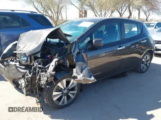 2016 Nissan LEAF SV with VIN 1N4BZ0CP5GC300798, listed as a IAAI auction lot 41837410 with 54,717 mi miles. Bid and sale history available at carsss.com. Image 6.