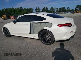 2023 Mercedes-Benz C 300 with VIN W1KWJ8DB2PG121153, listed as a Copart auction lot 63962614 with 15,194 mi miles and Salvage Title. Bid and sale history available at DreamBid. Image 2.