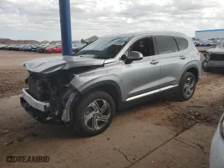 2022 Hyundai Santa Fe SEL with VIN 5NMS2DAJ8NH450990, listed as a Copart auction lot 48515085 with 49,737 mi miles and Salvage Title. Bid and sale history available at carsss.com. Image 1.