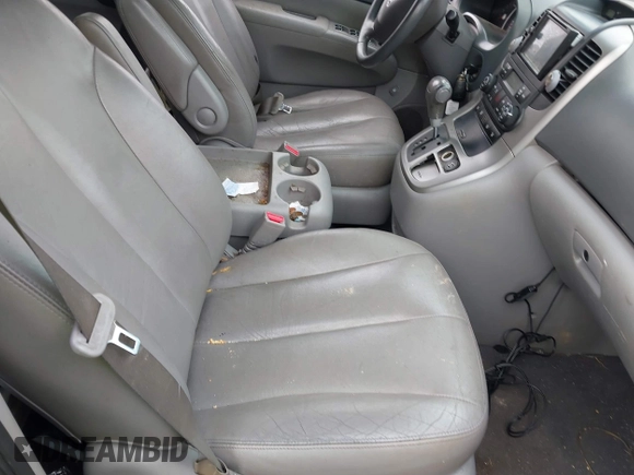 2010 Kia Sedona EX with VIN KNDMH4C33A6342127, listed as a IAAI auction lot 41570657 with 249,395 mi miles. Bid and sale history available at carsss.com. Image 5.