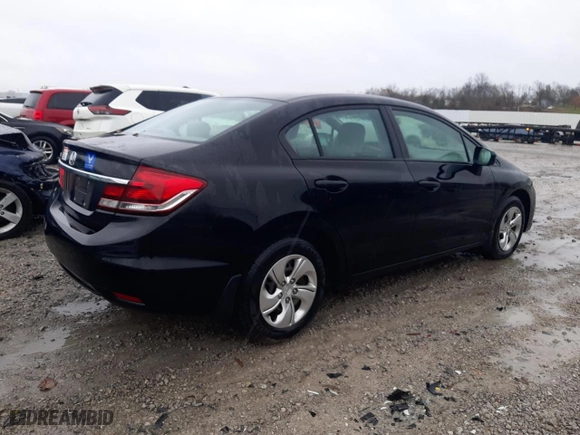 2014 Honda Civic Sedan LX with VIN 2HGFB2F59EH537506, listed as a Copart auction lot 84414474 with 142,792 mi miles and Non Repairable. Bid and sale history available at carsss.com. Image 3.