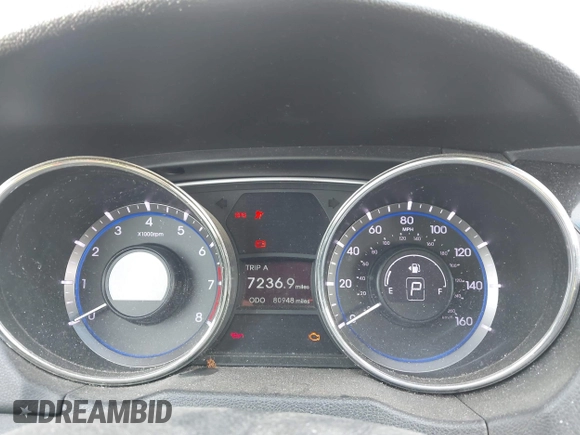 2011 Hyundai Sonata Limited with VIN 5NPEC4ACXBH102893, listed as a IAAI auction lot 42148845 with 80,948 mi miles and . Bid and sale history available at DreamBid. Image 7.