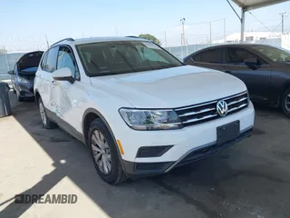 2019 Volkswagen Tiguan S with VIN 3VV1B7AX2KM176326, listed as a IAAI auction lot 42255775 with 72,996 mi miles and . Bid and sale history available at DreamBid. Image 1.