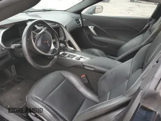 2017 Chevrolet Corvette 1LT with VIN 1G1YB2D75H5116382, listed as a Copart auction lot 45915445 with 0 mi miles and Salvage Title. Bid and sale history available at carsss.com. Image 8.