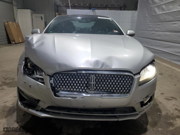 2017 Lincoln MKZ Reserve with VIN 3LN6L5F9XHR638493, listed as a Copart auction lot 47373645 with 125,513 mi miles and Salvage Title. Bid and sale history available at carsss.com. Image 5.