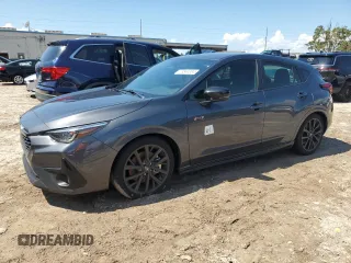 2024 Subaru Impreza RS with VIN JF1GUHJC5R8343675, listed as a Copart auction lot 73844394 with 0 mi miles and Non Repairable. Bid and sale history available at carsss.com. Image 1.