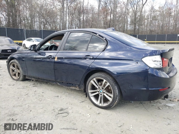 2012 BMW 3 Series 328i with VIN WBA3A5C53CF347142, listed as a Copart auction lot 51312465 with 94,823 mi miles and Salvage Title. Bid and sale history available at DreamBid. Image 2.