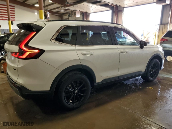 2024 Honda CR-V Hybrid Sport-L with VIN 7FARS6H8XRE002274, listed as a Copart auction lot 47962895 with NaN miles and Salvage Title. Bid and sale history available at carsss.com. Image 3.