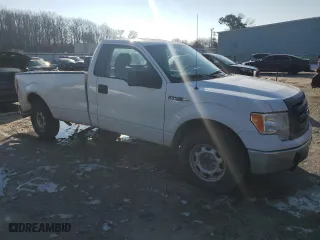 2014 Ford F-150 XL with VIN 1FTNF1CF4EKD16619, listed as a Copart auction lot 87113194 with 0 mi miles and Salvage Title. Bid and sale history available at carsss.com. Image 4.