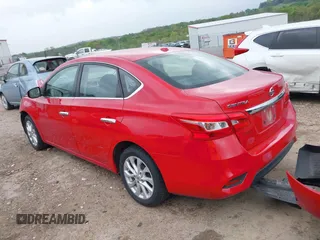 2018 Nissan Sentra SV with VIN 3N1AB7AP6JL657329, listed as a IAAI auction lot 39168856 with 116,446 mi miles. Bid and sale history available at carsss.com. Image 3.