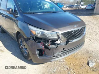 2016 Kia Sedona EX with VIN KNDMC5C11G6184513, listed as a IAAI auction lot 41488816 with 184,476 mi miles. Bid and sale history available at carsss.com. Image 6.