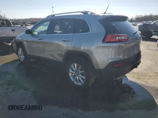 2015 Jeep Cherokee Limited with VIN 1C4PJMDS6FW718382, listed as a Copart auction lot 49946065 with 144,614 mi miles and Salvage Title. Bid and sale history available at DreamBid. Image 2.
