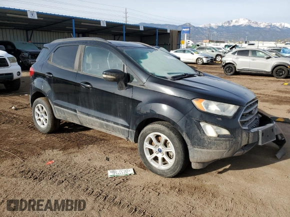 2019 Ford EcoSport SE with VIN MAJ6S3GL8KC290811, listed as a Copart auction lot 50041145 with 54,667 mi miles and Salvage Title. Bid and sale history available at carsss.com. Image 4.