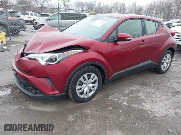 2019 Toyota C-HR XLE with VIN JTNKHMBX5K1062246, listed as a IAAI auction lot 41515839 with 44,098 mi miles. Bid and sale history available at carsss.com. Image 19.