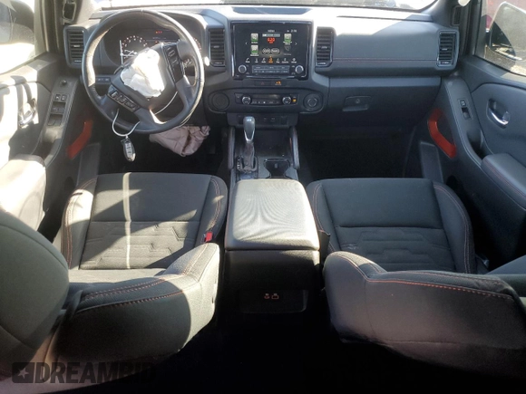 2022 Nissan Frontier Pro-X with VIN 1N6ED1EJ8NN609619, listed as a Copart auction lot 86608994 with 76,078 mi miles and Salvage title. Bid and sale history available at DreamBid. Image 8.