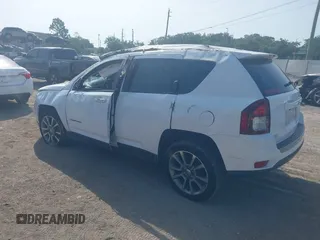 2017 Jeep Compass Sport SE with VIN 1C4NJCBA5HD135019, listed as a IAAI auction lot 42291227 with 80,116 mi miles and . Bid and sale history available at DreamBid. Image 3.
