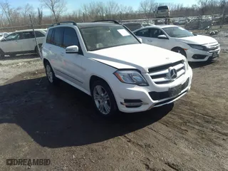 2013 Mercedes-Benz GLK-Class GLK 350 with VIN WDCGG8JB3DF992687, listed as a IAAI auction lot 41669169 with 155,872 mi miles. Bid and sale history available at carsss.com. Image 1.