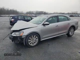 2012 Volkswagen Passat SEL with VIN 1VWCP7A30CC066462, listed as a Copart auction lot 41600165 with 184,203 mi miles and Salvage Title. Bid and sale history available at carsss.com. Image 1.