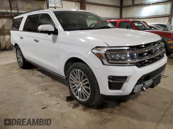 2022 Ford Expedition Max Limited с VIN 1FMJK2AT0NEA11220, выставлен на аукционе Copart как лот 41860675 с пробегом 43 635 миль миль и Списание • Salvage title. История ставок и продаж доступна на DreamBid. Изображение 4.