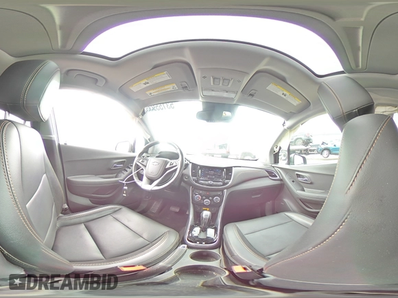 2018 Chevrolet Trax Premier with VIN 3GNCJRSB0JL369367, listed as a Copart auction lot 53155935 with 25,132 mi miles and Salvage Title. Bid and sale history available at carsss.com. Image 13.