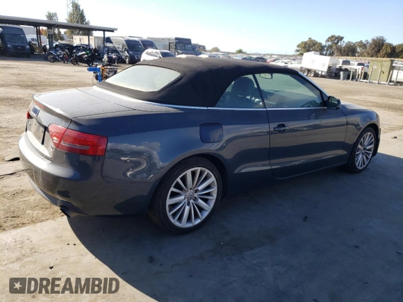 2010 Audi A5 Premium Plus z VIN WAULFAFH9AN012289, wystawiony jako Copart lot #78282564 z przebiegiem 130 844 mil mil oraz Szkoda całkowita • Salvage title. Historia ofert i sprzedaży dostępna na DreamBid. Obrazek 3.