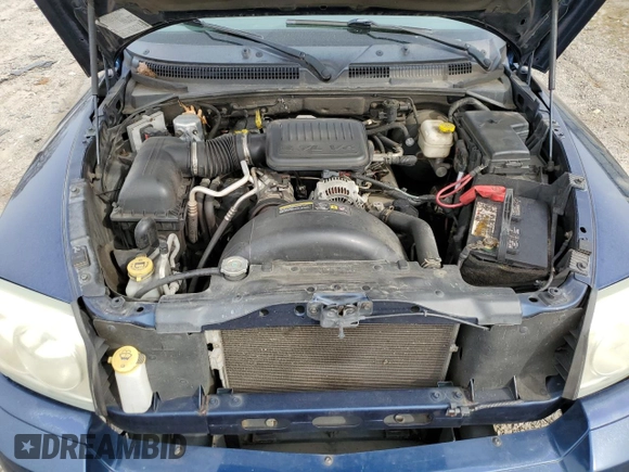 2006 Dodge Dakota SLT with VIN 1D7HW48K36S534305, listed as a Copart auction lot 50949035 with 185,537 mi miles and Salvage Title. Bid and sale history available at carsss.com. Image 11.