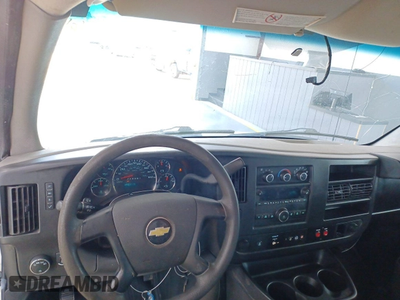 2015 Chevrolet Express Cargo with VIN 1GCWGFCF6F1233537, listed as a IAAI auction lot 42673259 with 160,213 mi miles and . Bid and sale history available at DreamBid. Image 1.