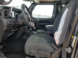 2024 Jeep Wrangler Rubicon z VIN 1C4PJXFG6RW261748, wystawiony jako Copart lot #44166485 z przebiegiem 7 911 mil mil oraz Szkoda całkowita • Salvage title. Historia ofert i sprzedaży dostępna na DreamBid. Obrazek 7.