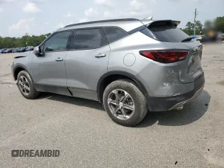2024 Chevrolet Blazer LT z VIN 3GNKBDRS9RS129110, wystawiony jako Copart lot #59598695 z przebiegiem 24 440 mil mil oraz Nie do naprawy • Non repairable. Historia ofert i sprzedaży dostępna na DreamBid. Obrazek 2.