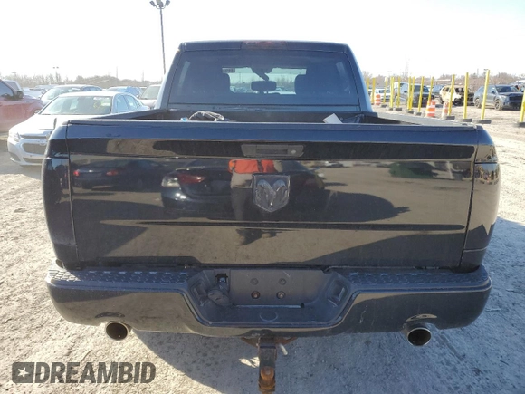 2014 Ram 1500 Express with VIN 3C6RR6KT8EG237952, listed as a Copart auction lot 48500865 with 180,668 mi miles and Salvage Title. Bid and sale history available at carsss.com. Image 6.