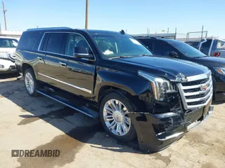 2016 Cadillac Escalade ESV Premium Collection z VIN 1GYS4JKJ9GR279408, wystawiony jako IAAI lot #41747972 z przebiegiem 84 299 mil mil oraz . Historia ofert i sprzedaży dostępna na DreamBid. Obrazek 1.
