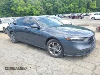 2024 Honda Accord EX с VIN 1HGCY1F36RA079454, выставлен на аукционе Copart как лот 55356185 с пробегом 15 640 миль миль и Списание • Salvage title. История ставок и продаж доступна на DreamBid. Изображение 4.